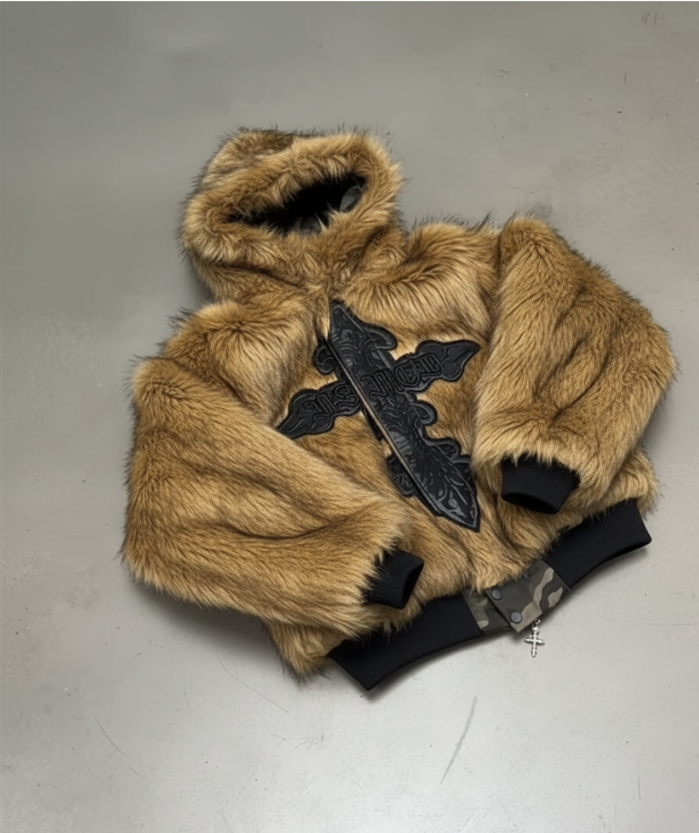 Reversible Faux Fur Jacket