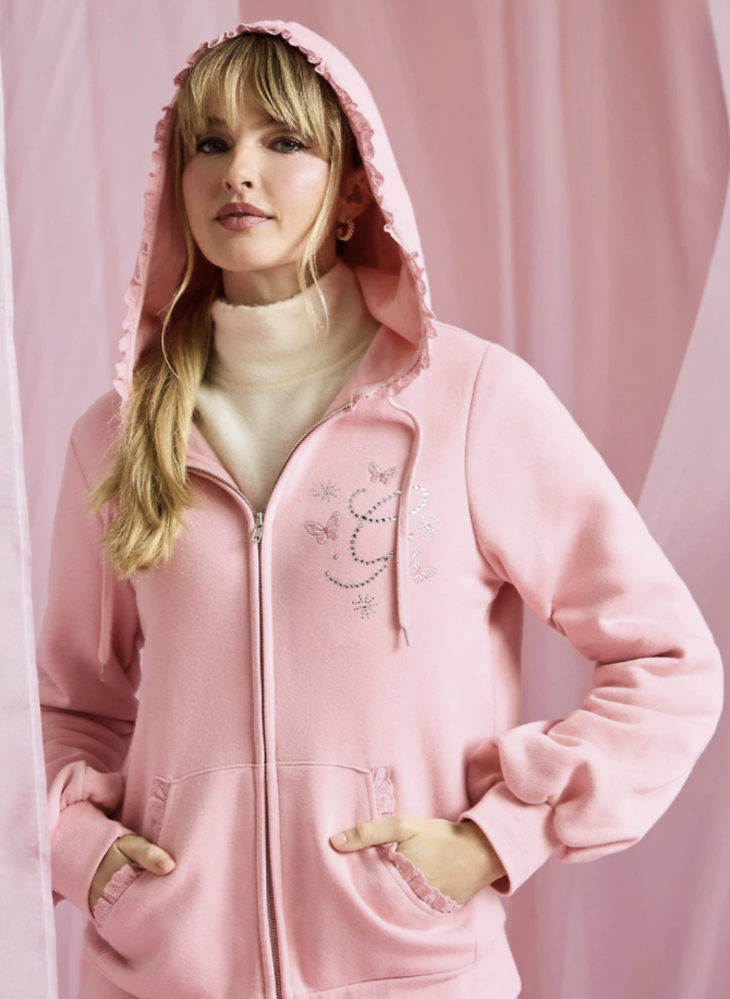 Butterfly Zip Hoodie