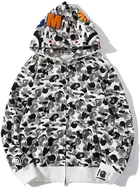Camo Shark Hoodie Collection