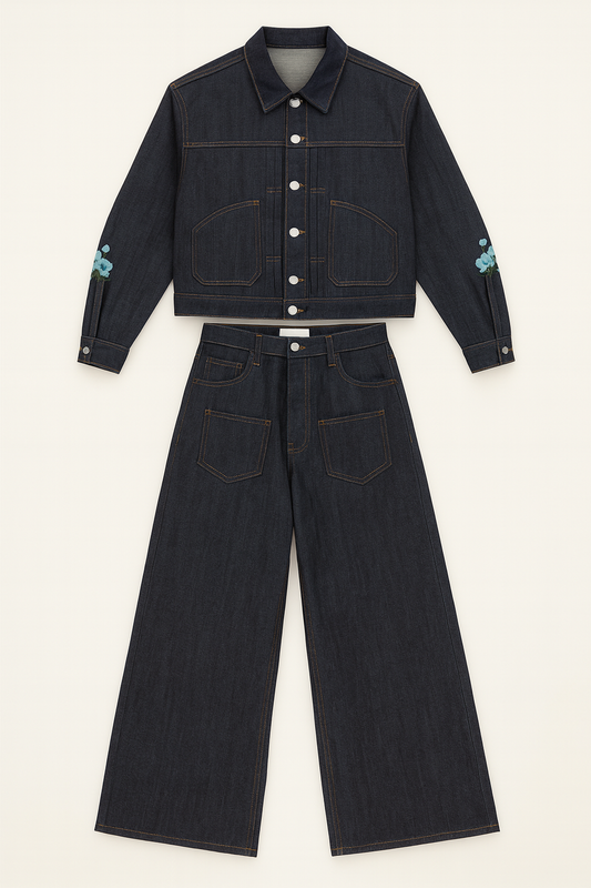 Flora Forge Denim Set
