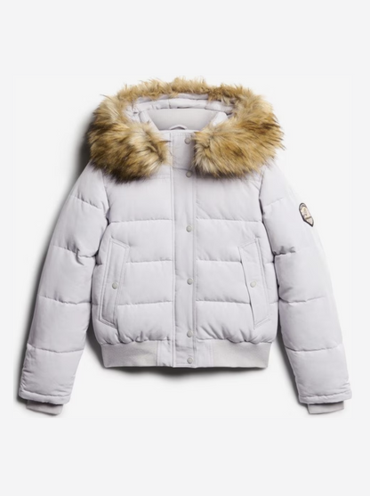 Fur Hood Puffer Bomber