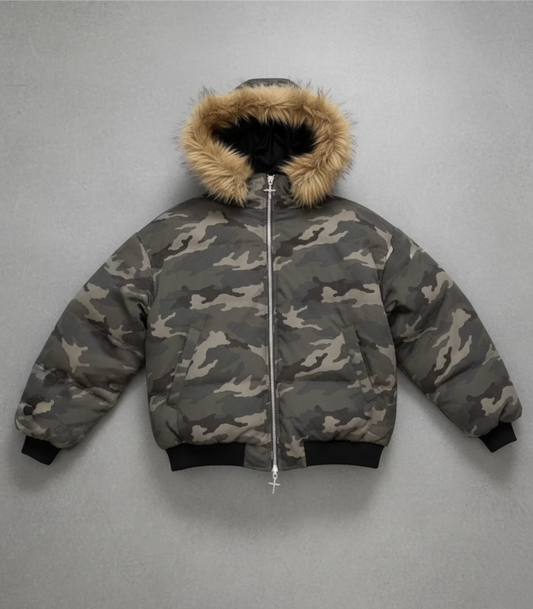 Reversible Faux Fur Jacket