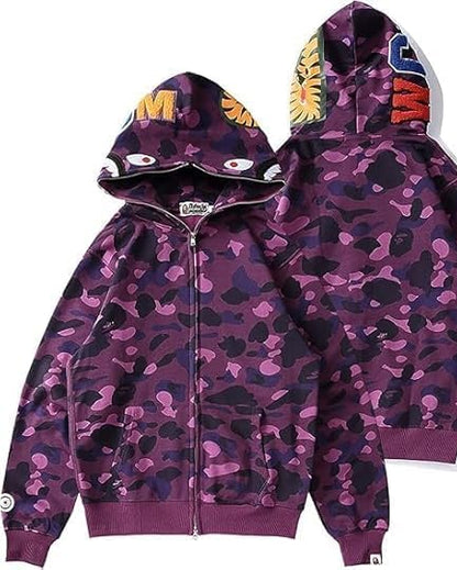 Camo Shark Hoodie Collection