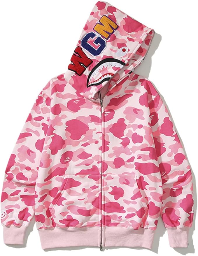 Camo Shark Hoodie Collection