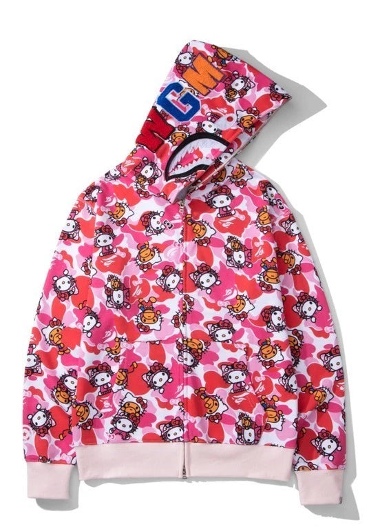 Camo Shark Hoodie Collection